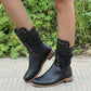 Women’s Lace-Up Low-Heel Round Toe Ankle Boots【FREE SHIPPING】