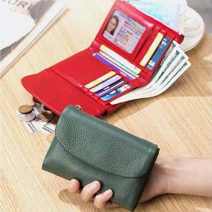 💥Christmas Sale 50% OFF💥Unisex Pebble Leather Wallet👛