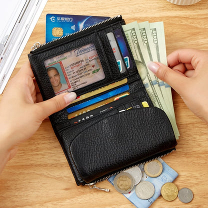 💥Christmas Sale 50% OFF💥Unisex Pebble Leather Wallet👛