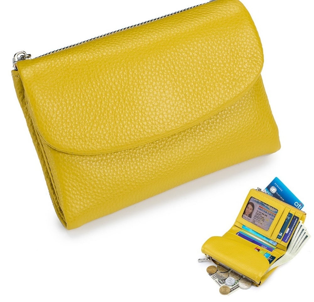 💥Christmas Sale 50% OFF💥Unisex Pebble Leather Wallet👛