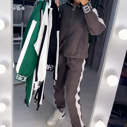 ⏳Limited-time 50% off⏰Women's Color-Block Hooded Tracksuit Set👚👖FREE SHIPPING
