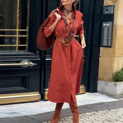 Women's Casual Flowy Midi Dress