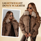 Women’s Stylish Short Down Jacket With Fluffy Collar【FREE SHIPPING】