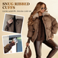 Women’s Stylish Short Down Jacket With Fluffy Collar【FREE SHIPPING】