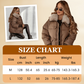 Women’s Stylish Short Down Jacket With Fluffy Collar【FREE SHIPPING】