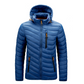 Men's Lightweight Puffer Jacket with Detachable Hood【FREE SHIPPING】