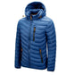 Men's Lightweight Puffer Jacket with Detachable Hood【FREE SHIPPING】
