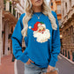 Women's Chic Santa Christmas Sweatshirt