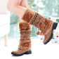 Cute synthetic fur snow boots for women【FREE SHIPPING】