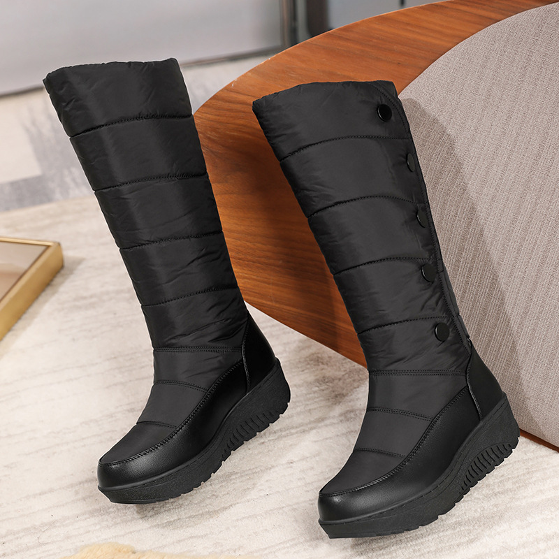 Women's Warm Lined Waterproof Knee-High Snow Boots【FREE SHIPPING】