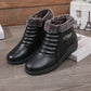 Women's Winter Ankle Boots with Side Zipper