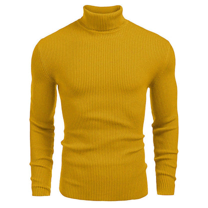 ❄️ Cold-Weather Comfort | Men's Soft Knit Turtleneck Sweater