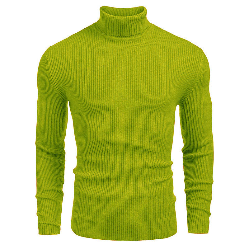 ❄️ Cold-Weather Comfort | Men's Soft Knit Turtleneck Sweater