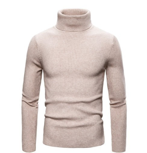 ❄️ Cold-Weather Comfort | Men's Soft Knit Turtleneck Sweater