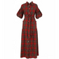Women's Casual Plaid Maxi Shirt Dress👗BUY 2 GET FREE SHIPPING