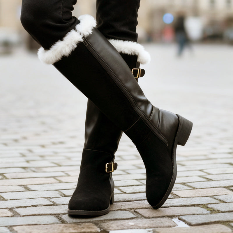 Women's Winter Warm Plush-Lined High Boots