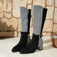 Women's Chunky Heel Knee-High Boots【FREE SHIPPING】