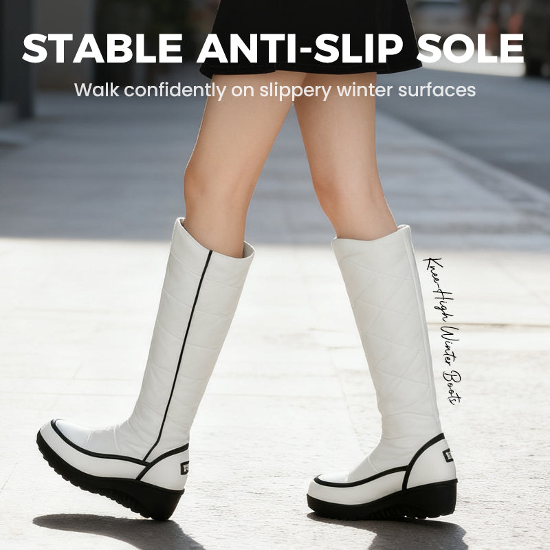 Women's Winter Warm Knee-High Snow Boots【FREE SHIPPING】