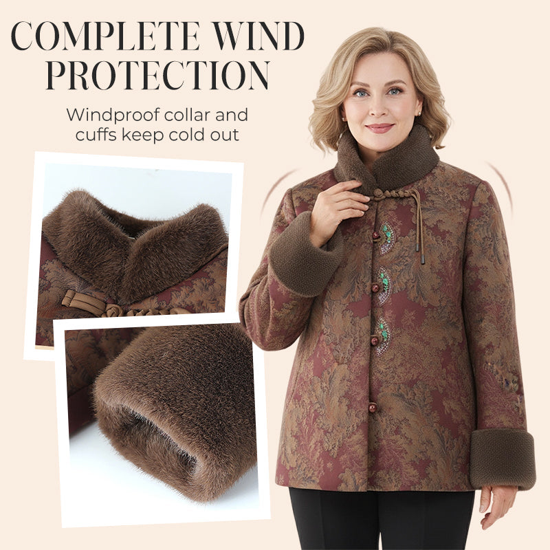 Elegant Winter Coat for Senior Women【FREE SHIPPING】