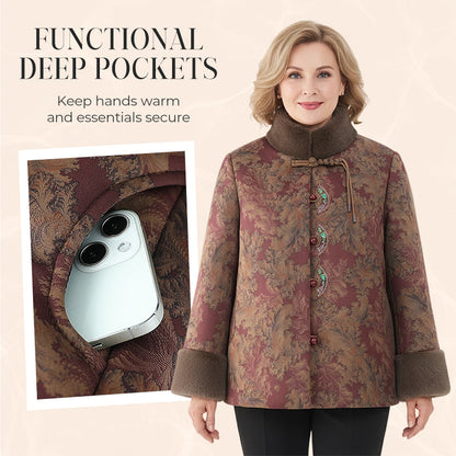 Elegant Winter Coat for Senior Women【FREE SHIPPING】