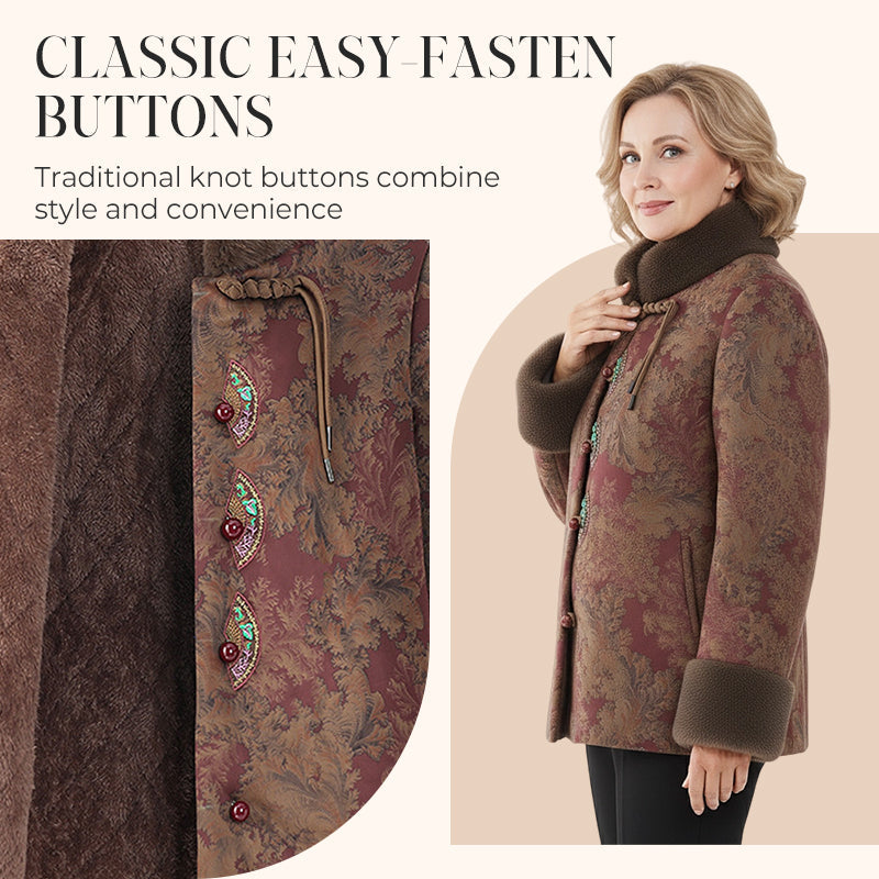 Elegant Winter Coat for Senior Women【FREE SHIPPING】