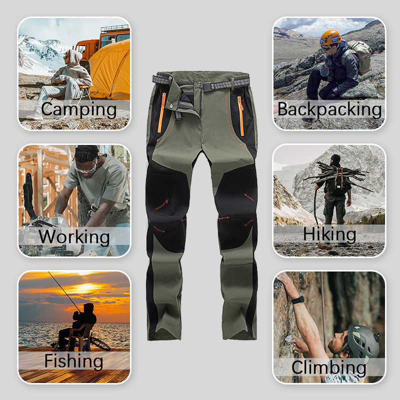 ❄️ Hot Sale -50% OFF🔥Windproof Waterproof Warm Elastic Waist Hiking Pants