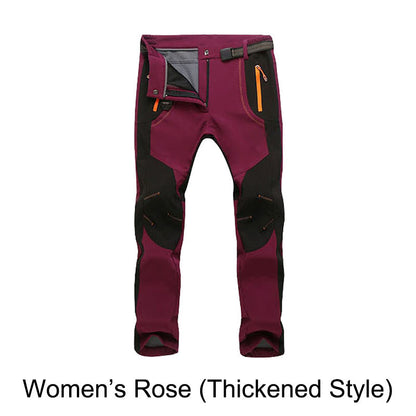 ❄️ Hot Sale -50% OFF🔥Windproof Waterproof Warm Elastic Waist Hiking Pants