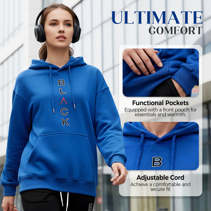Men's Fashion Letter-Print Hoodie & Joggers Set【FREE SHIPPING】