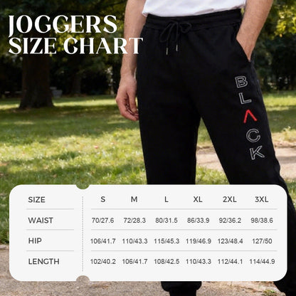 Men's Fashion Letter-Print Hoodie & Joggers Set【FREE SHIPPING】