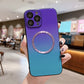 Glass-Gloss Gradient Magnetic Case for iPhone