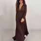 Women’s Fit & Flare Knit Maxi Dress