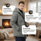 Men’s Cold-Resistant Windproof Thermal-Lined Hooded Coat 【FREE SHIPPING】