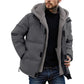 Men’s Cold-Resistant Windproof Thermal-Lined Hooded Coat 【FREE SHIPPING】