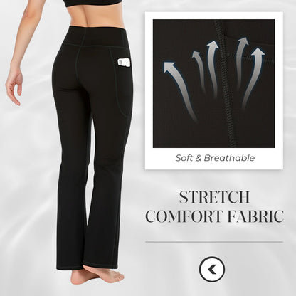 🚀 Sculpting Tech | HOT 2026 Tummy Control Flare Leggings 🔥【High Waist】