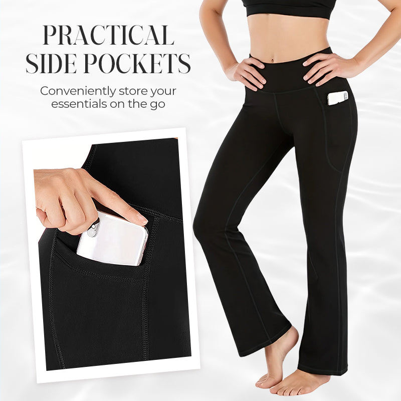 🚀 Sculpting Tech | HOT 2026 Tummy Control Flare Leggings 🔥【High Waist】