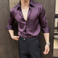 Men's Fashion Pleated Stripe Shirt【FREE SHIPPING】