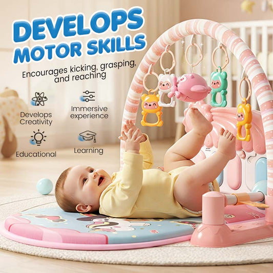 3-in-1 Baby Musical Piano Play Mat【FREE SHIPPING】