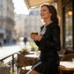 Women's Sparkly Long Sleeve Mini Dress