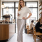 Women’s Knit Top and Sequin Skirt 2-Piece Set