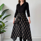 Tie-Waist Fit & Flare Midi Dress