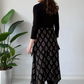 Tie-Waist Fit & Flare Midi Dress