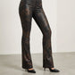 Women's Retro Snakeskin Print Flare Jeans❤️BUY 2 GET FREE SHIPPING