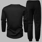 Men's Crewneck Top & Pants 2-Piece Set