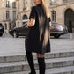 Women’s Elegant Collar Mini Dress