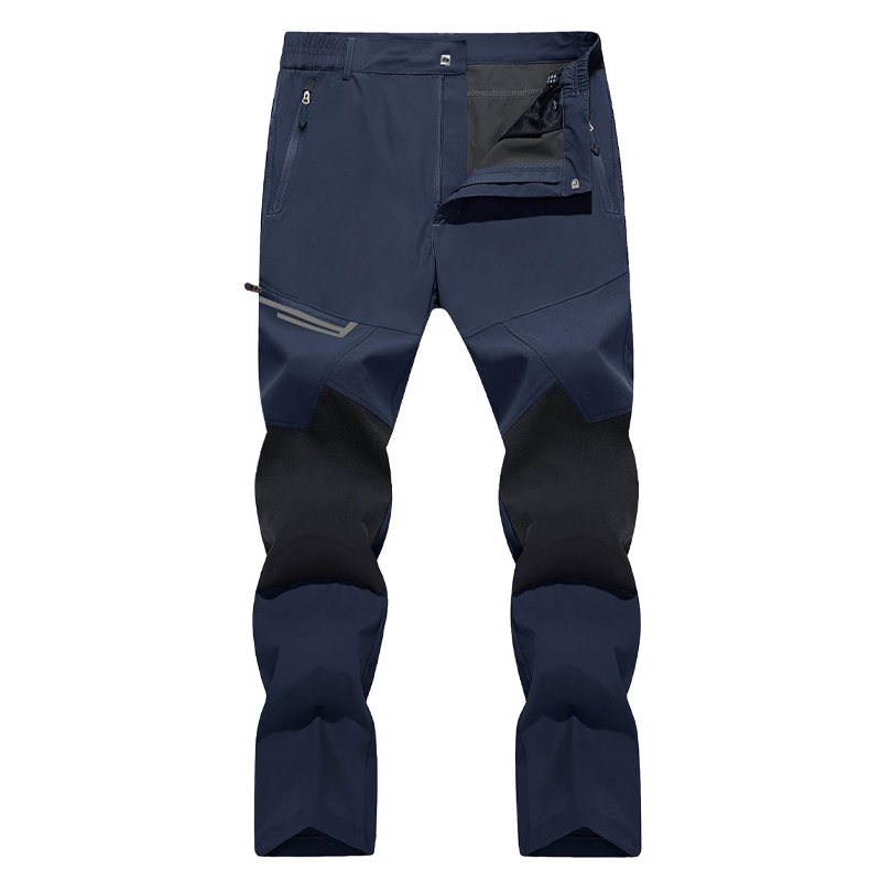 Men's Tactical Hiking Pants with Zipper Pockets