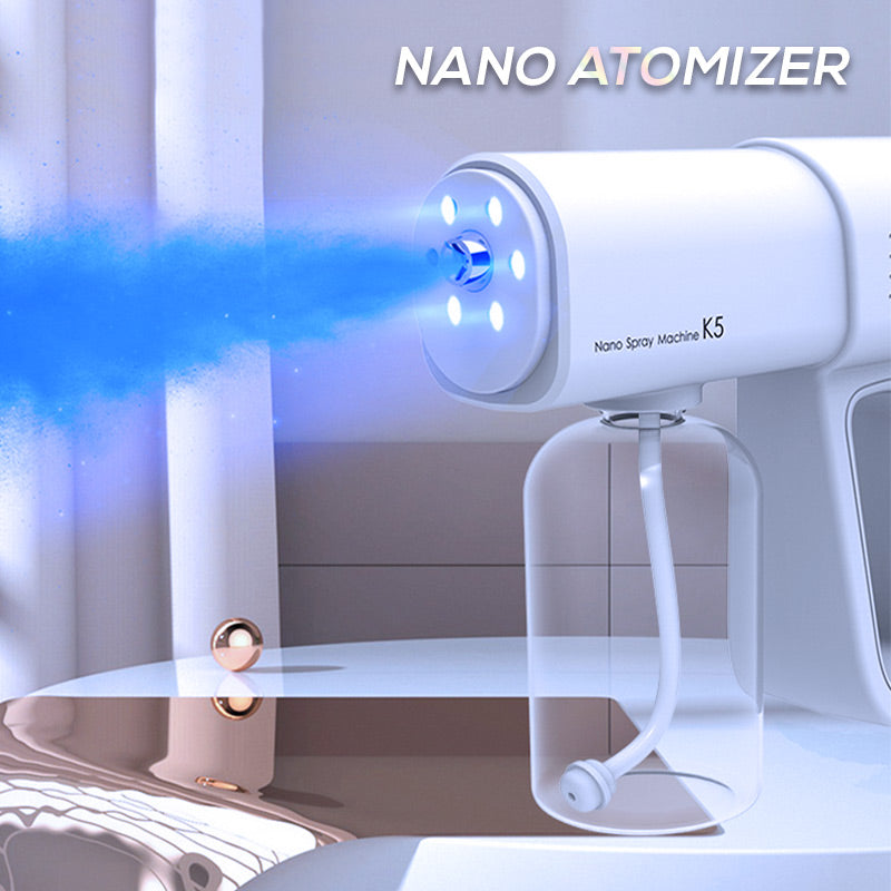 📢📢50% OFF NOW! ⏳ Time-Limited Special! ⌛ Sanitizer Nano Sprayer Gun – 380ml, Cordless & Ultra-Fine Mist for Home, Office & Garden! 🌿🧴