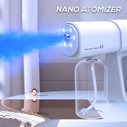 📢📢50% OFF NOW! ⏳ Time-Limited Special! ⌛ Sanitizer Nano Sprayer Gun – 380ml, Cordless & Ultra-Fine Mist for Home, Office & Garden! 🌿🧴