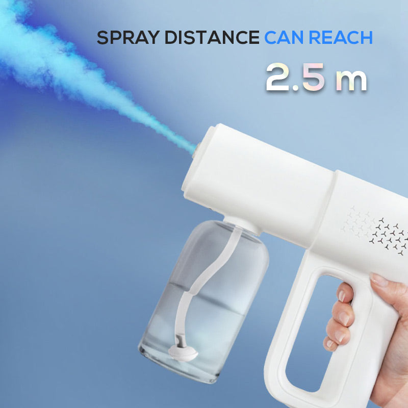 📢📢50% OFF NOW! ⏳ Time-Limited Special! ⌛ Sanitizer Nano Sprayer Gun – 380ml, Cordless & Ultra-Fine Mist for Home, Office & Garden! 🌿🧴