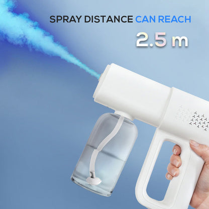 📢📢50% OFF NOW! ⏳ Time-Limited Special! ⌛ Sanitizer Nano Sprayer Gun – 380ml, Cordless & Ultra-Fine Mist for Home, Office & Garden! 🌿🧴
