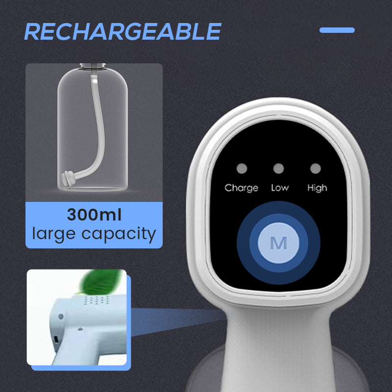 📢📢50% OFF NOW! ⏳ Time-Limited Special! ⌛ Sanitizer Nano Sprayer Gun – 380ml, Cordless & Ultra-Fine Mist for Home, Office & Garden! 🌿🧴